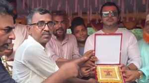 সাংবাদিক সম্মাননা পেলেন খোন্দকার রুহুল আমিন