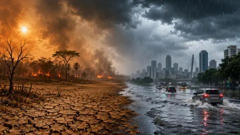 জলবায়ু ঝুঁকিতে বাংলাদেশের শহর